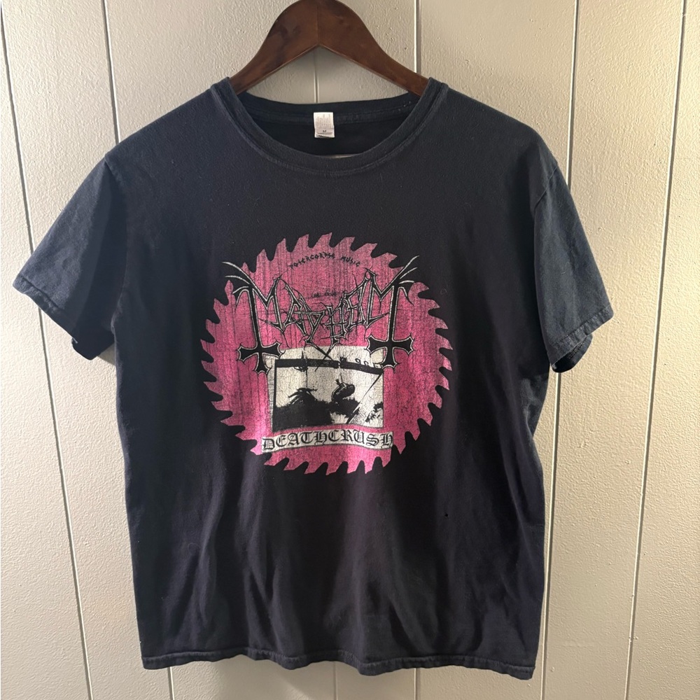 Mayhem Deathcrush Album Band Tee